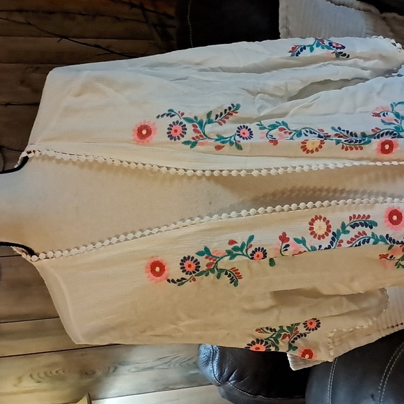 Women's Cardigan with print embroidery by Rewind size M - Picture 2 of 8